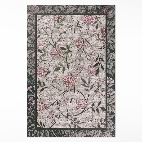 Vinyl tapijt William Morris' Jasmine Sketch