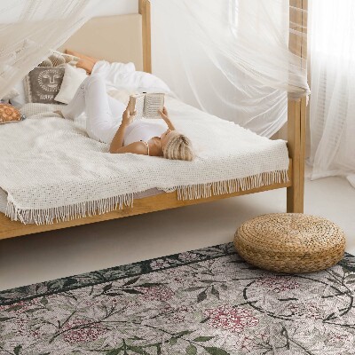 Vinyl tapijt William Morris' Jasmine Sketch