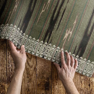 Vinyl tapijt Furuyi Korin abstract patroon