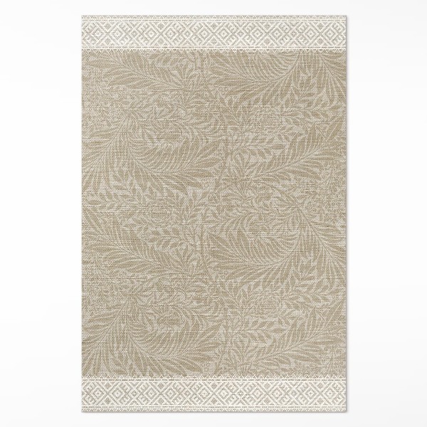 Vinyl vloerkleed William Morris Plant Illustratie