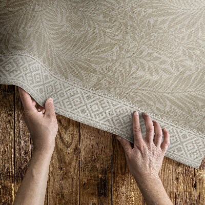 Vinyl vloerkleed William Morris Plant Illustratie