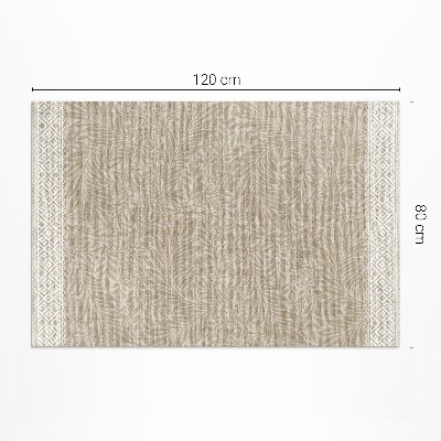 Vinyl vloerkleed William Morris Plant Illustratie