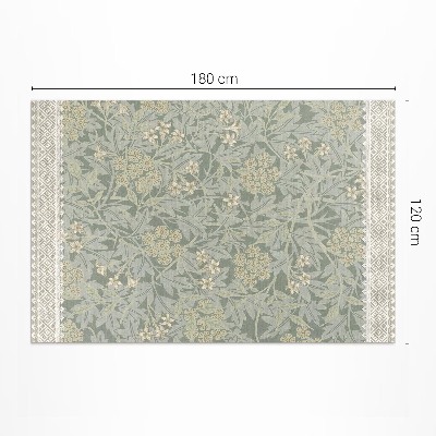 Vinyl tapijt William Morris Jasmine Illustratie