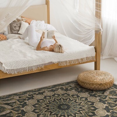 Tapijt vinyl Decoratieve Ornamentale Mandala