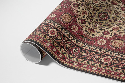 Vinyl tapijt Vintage geometrisch rood