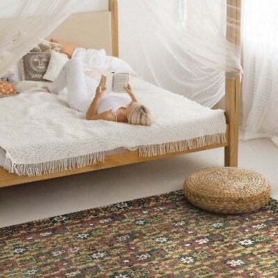 Vinyl tapijt Vintage Ethno kleurrijke vintage mozaïek