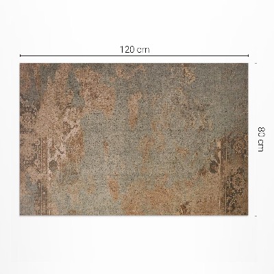 Tapijt vinyl Shabby vintage patchworkpatroon