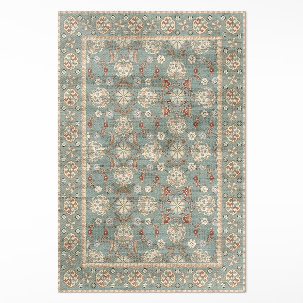 Vinyl tapijt Vintage bloemenpatroon plantenornament