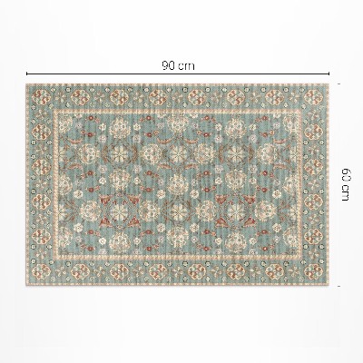 Vinyl tapijt Vintage bloemenpatroon plantenornament