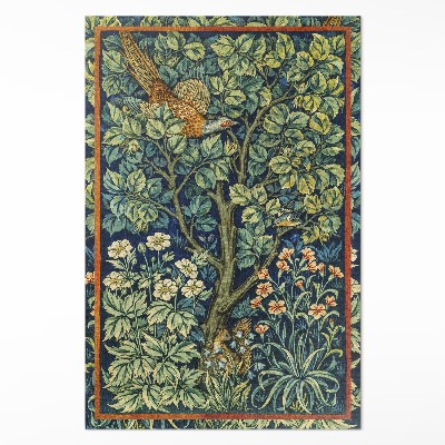 Vinyl vloerkleed William Morris en John Henry tuinmodel