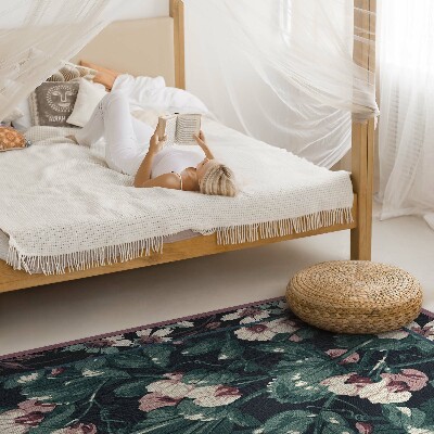 Vinyl vloerkleed Albert Racinet bloemenpatroon