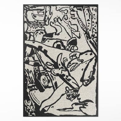 Vinyl vloerkleed Compositie van Wassily Kandinsky