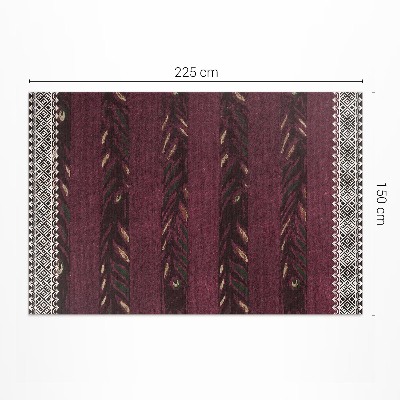 Tapijt vinyl Furuya Korin-bladstrepen