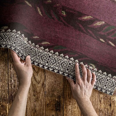 Tapijt vinyl Furuya Korin-bladstrepen