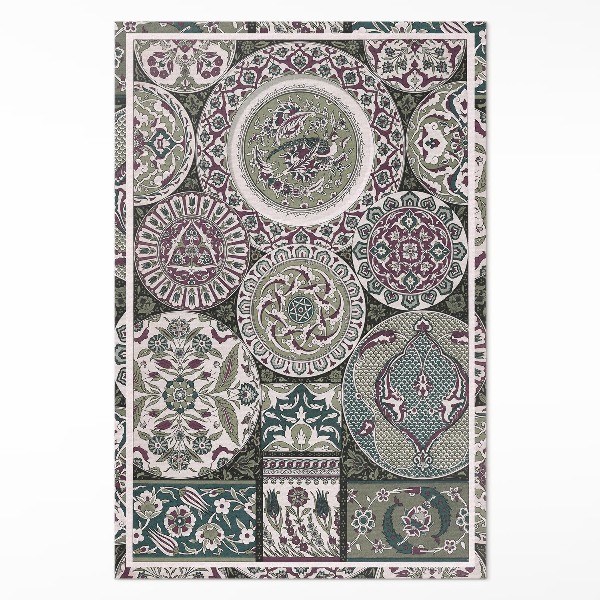 Tapijt vinyl Mandala's van Albert Racinet