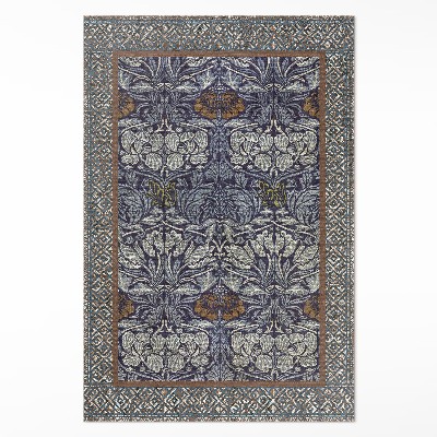 Vinyl tapijt Decoratieve plantenmotieven vintage patroon