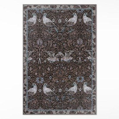 Tapijt vinyl Vogel- en plantenmotieven Gotisch ornament