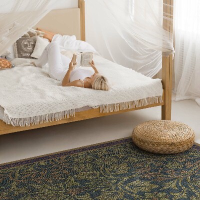 Vinyl vloerkleed William Morris Bloementuin