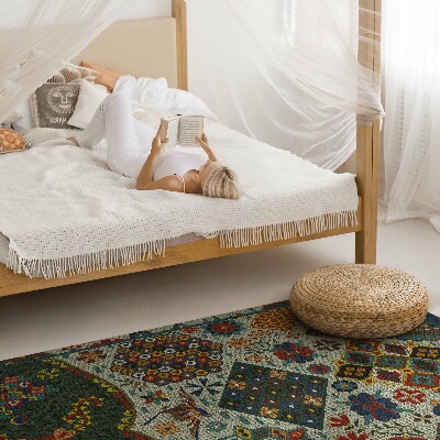 Tapijt vinyl Albert Racinet Japans patroon