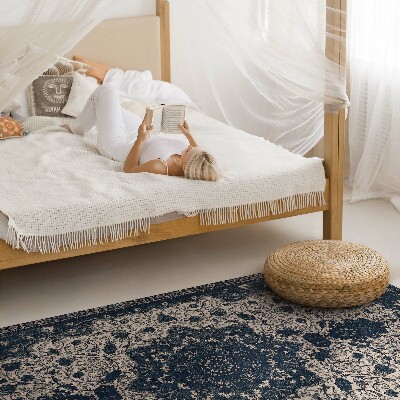 Vinyl vloerkleed Ornamentaal patroon in de oude stijl