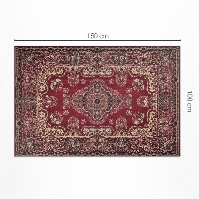 Vinyl tapijt Ornamentale patroondetails in de oude stijl