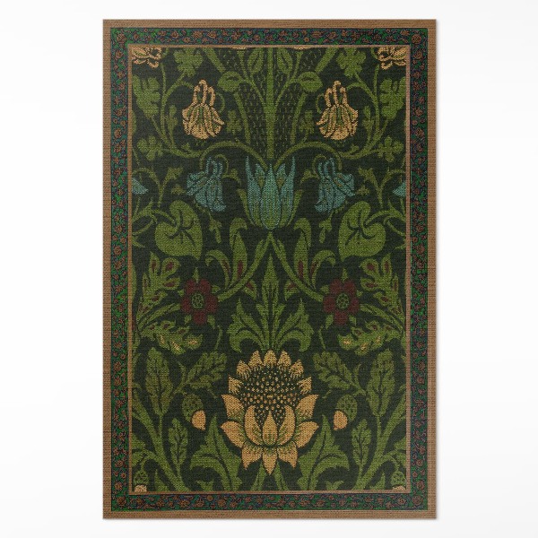 Vinyl tapijt Bloemmotieven William Morris