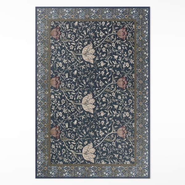 Tapijt vinyl William Morris' Bloemenweide