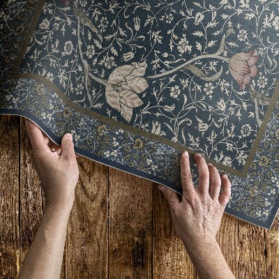 Tapijt vinyl William Morris' Bloemenweide