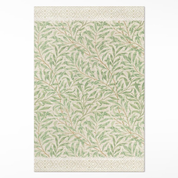 Tapijt vinyl Vintage William Morris bladillustratie