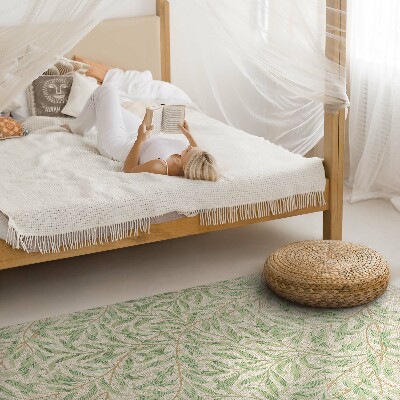 Tapijt vinyl Vintage William Morris bladillustratie