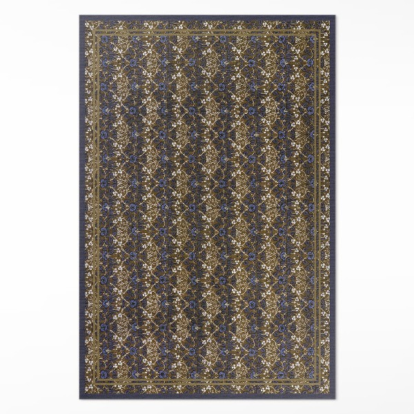 Vinyl tapijt William Morris dakraamontwerp