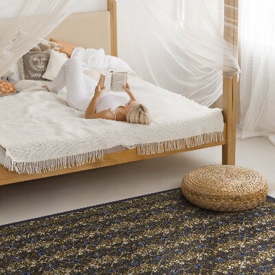 Vinyl tapijt William Morris dakraamontwerp