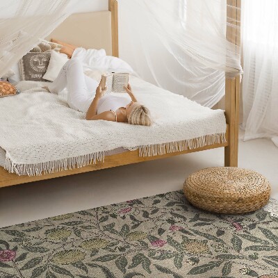 Vinyl vloerkleed William Morris Fruit