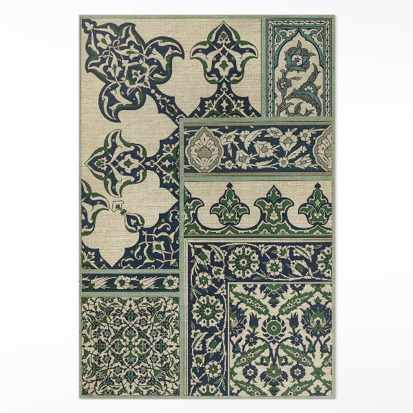 Vinyl tapijt Het decoratieve ontwerp van Albert Racinet