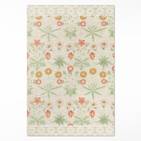 Tapijt vinyl Madeliefje William Morris