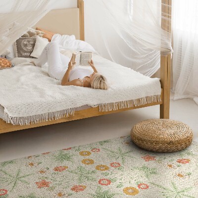 Tapijt vinyl Madeliefje William Morris