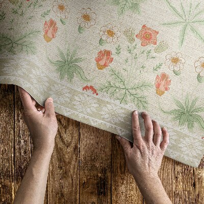 Tapijt vinyl Madeliefje William Morris