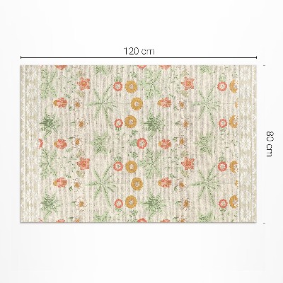 Tapijt vinyl Madeliefje William Morris