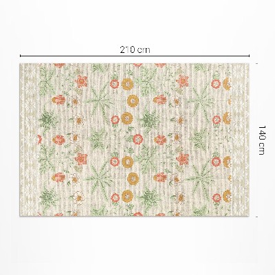 Tapijt vinyl Madeliefje William Morris