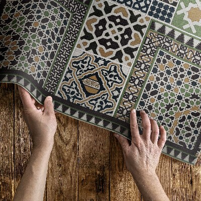 Tapijt vinyl Albert Racinet's Moresque