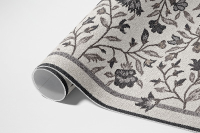 Vinyl vloerkleed Monochromatische minimalistische planten