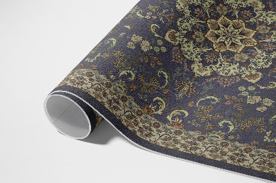 Tapijt vinyl Vintage bloemen sierpatroon