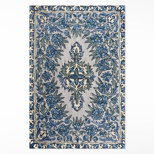 Vinyl vloerkleed Nepal planten decoratie