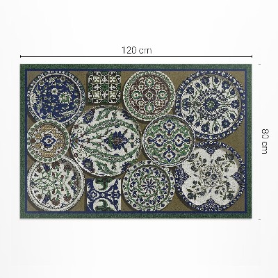 Vinyl vloerkleed De patroonwielen van Albert Racinet