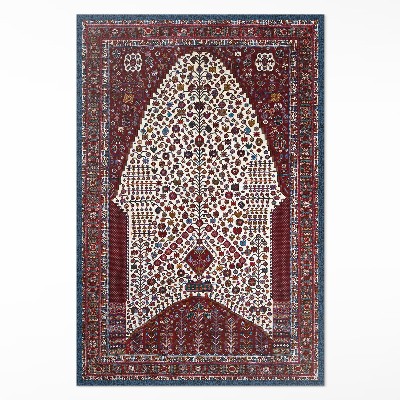 Tapijt vinyl Ornamentaal ontwerppatroon met details