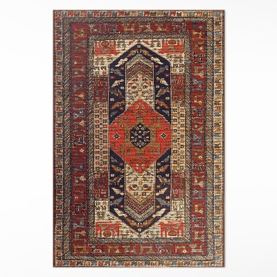 Vinyl vloerkleed Oosters design decoratief ornament