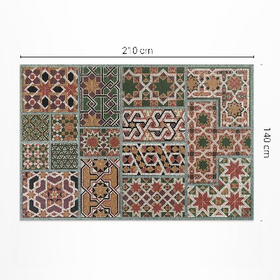 Tapijt vinyl Albert Racinet Middeleeuwse stijl