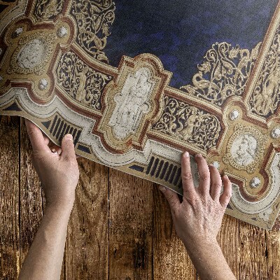 Vinyl vloerkleed Boekomslag antiek ontwerp