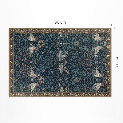 Tapijt vinyl Vogel in het veld door William Morris