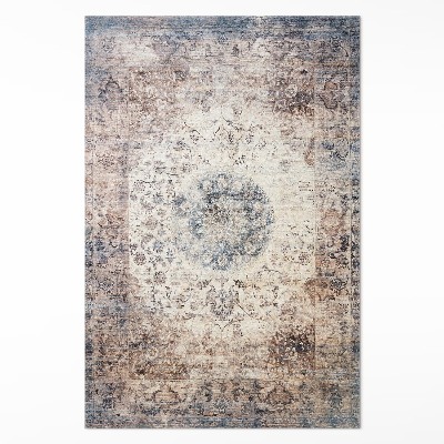 Tapijt vinyl Vintage stijl met mandala